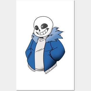 sans from undertale Posters and Art